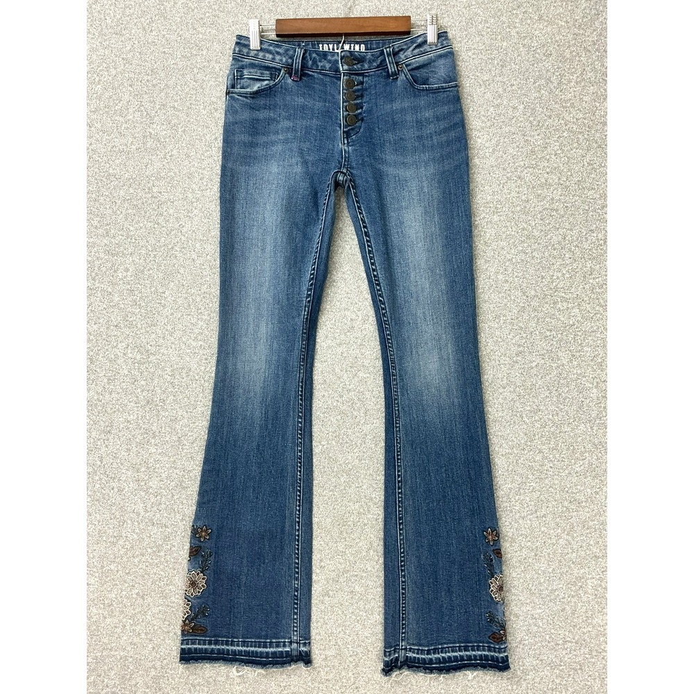 Idyllwind Jeans Size 4x34 Miranda Lambert Embroidered Button Fly Flare  Western